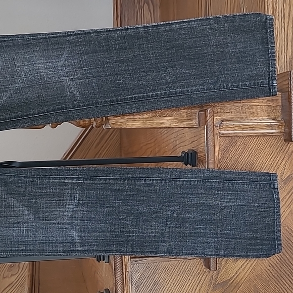 7 for all mankind Straight Leg Dark Gray Jeans - Picture 3 of 10